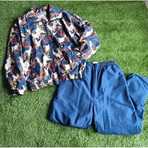 Vintage Westbound Sport Women's Size S Jacket Pants Set Track Suit Equestrian